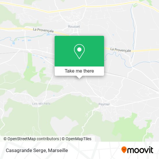 Casagrande Serge map