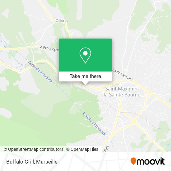 Buffalo Grill map