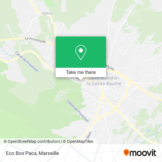 Eco Box Paca map