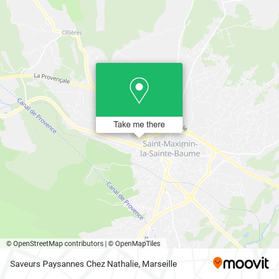 Saveurs Paysannes Chez Nathalie map