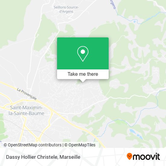 Dassy Hollier Christele map