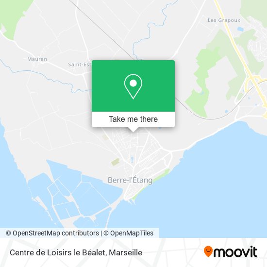 Centre de Loisirs le Béalet map
