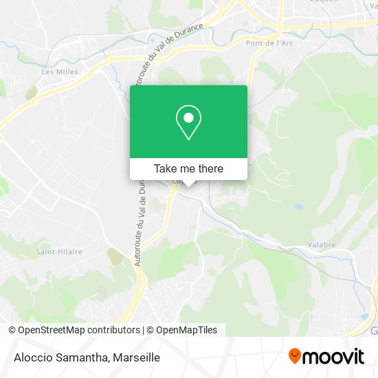 Aloccio Samantha map
