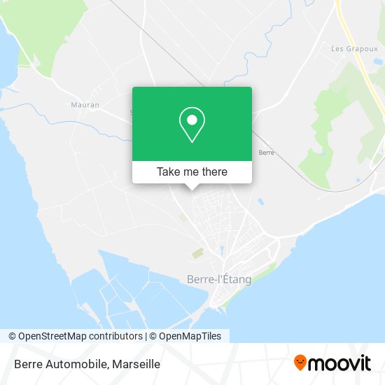 Berre Automobile map