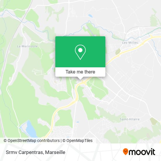 Srmv Carpentras map