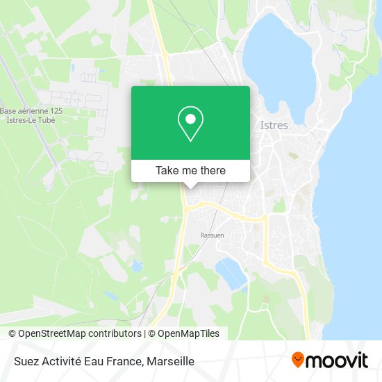 Suez Activité Eau France map