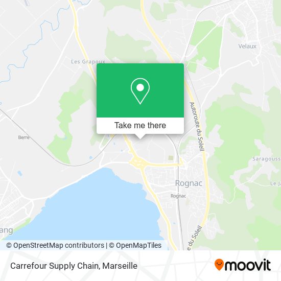 Carrefour Supply Chain map