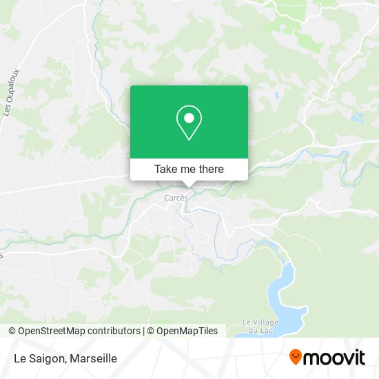 Le Saigon map