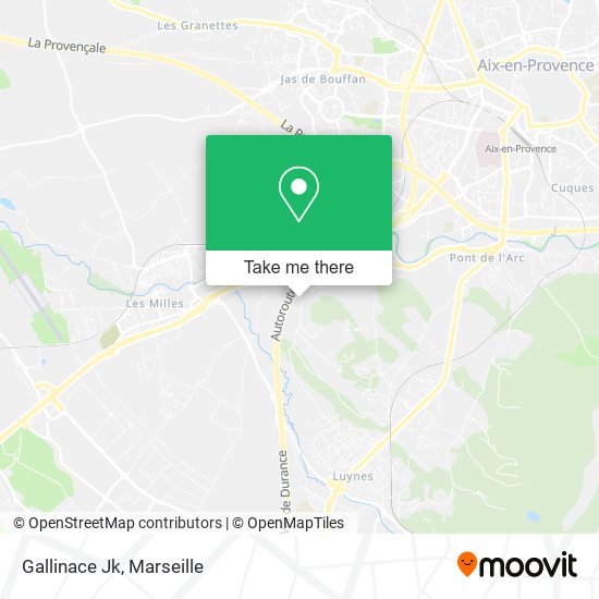 Gallinace Jk map