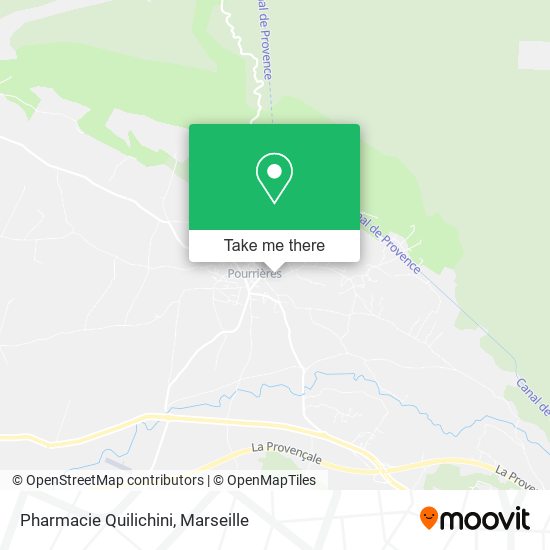 Pharmacie Quilichini map