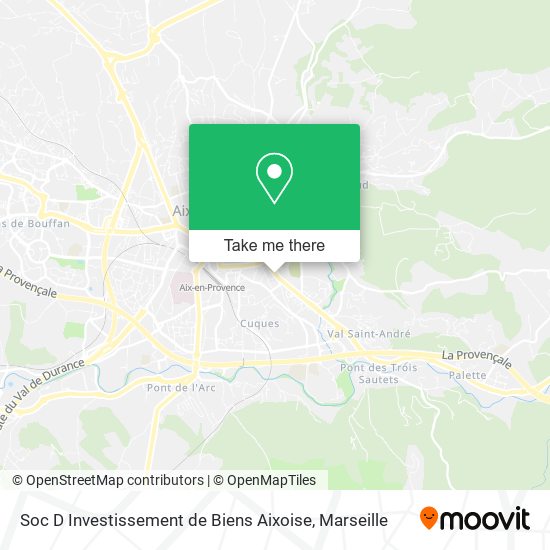 Soc D Investissement de Biens Aixoise map