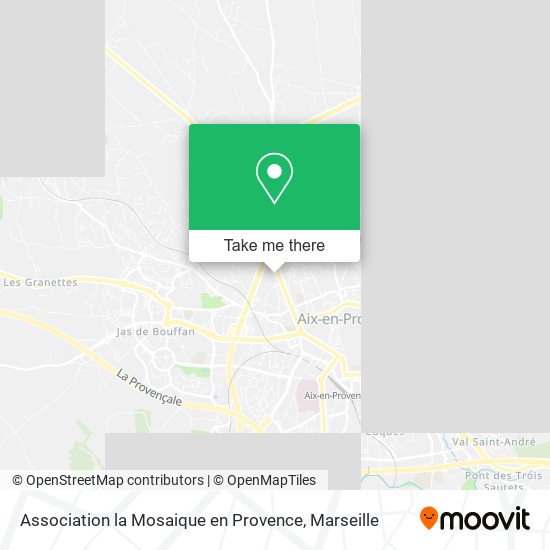 Association la Mosaique en Provence map