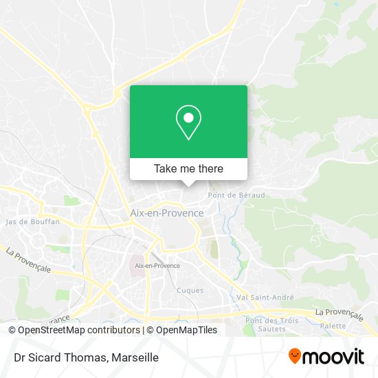 Dr Sicard Thomas map