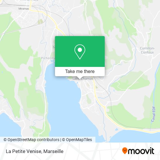La Petite Venise map
