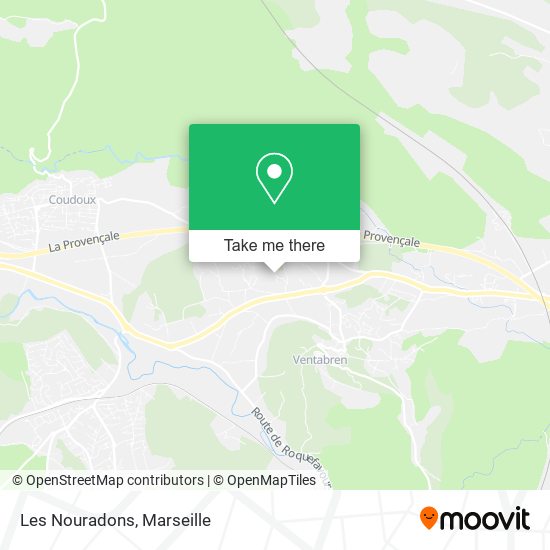 Les Nouradons map