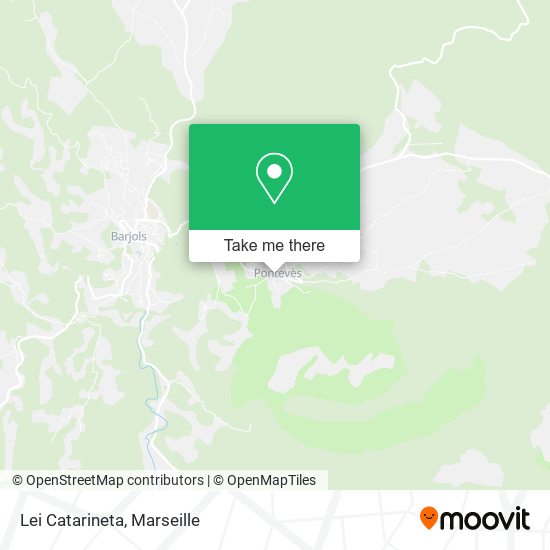 Lei Catarineta map