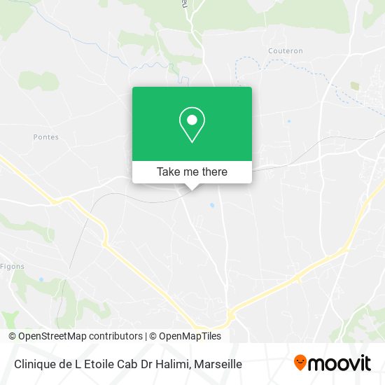 Clinique de L Etoile Cab Dr Halimi map