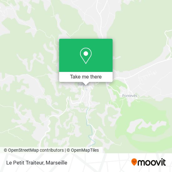 Le Petit Traiteur map