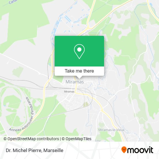 Dr. Michel Pierre map
