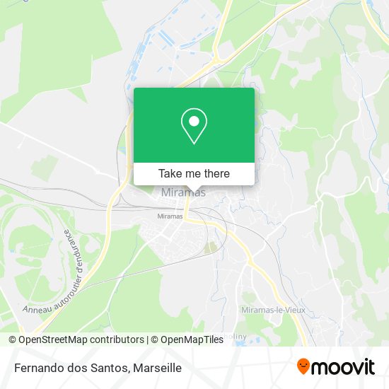 Mapa Fernando dos Santos