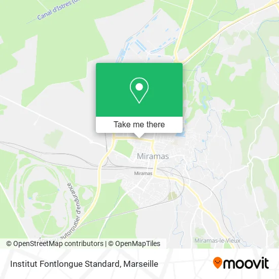 Institut Fontlongue Standard map