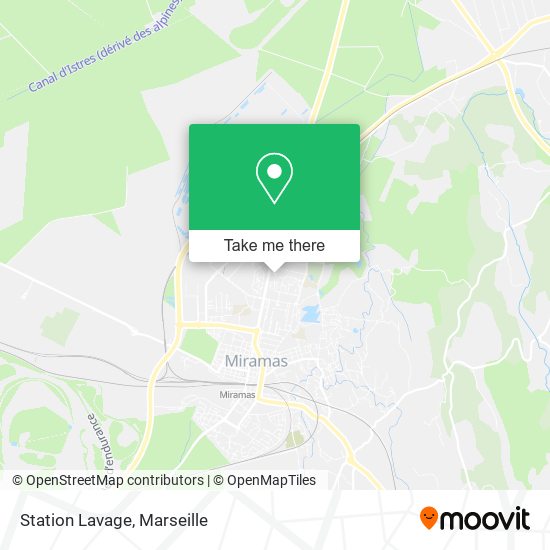 Station Lavage map
