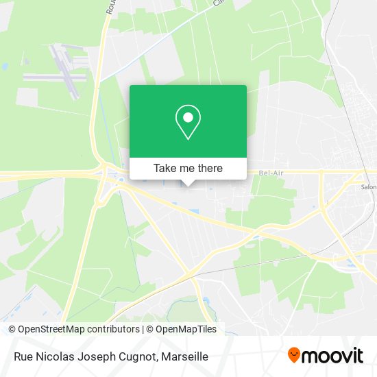 Rue Nicolas Joseph Cugnot map