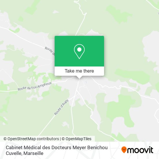 Cabinet Médical des Docteurs Meyer Benichou Cuvelle map