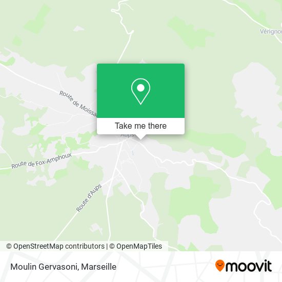 Moulin Gervasoni map