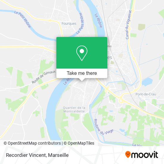 Mapa Recordier Vincent