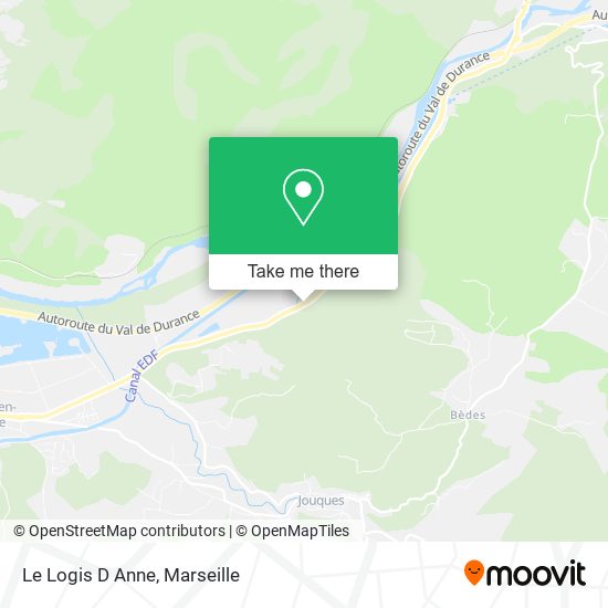 Le Logis D Anne map