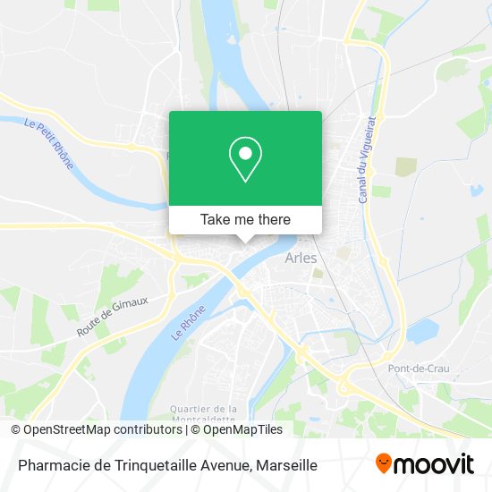 Pharmacie de Trinquetaille Avenue map