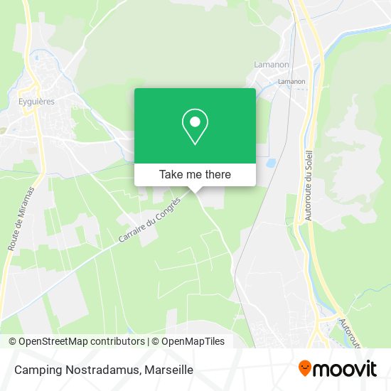 Camping Nostradamus map