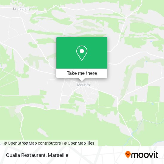 Qualia Restaurant map