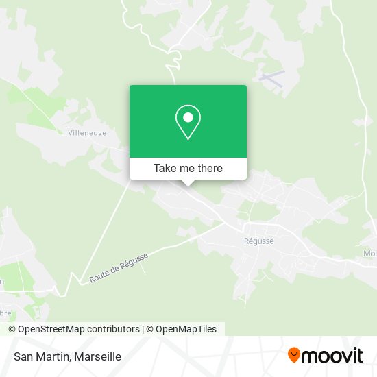 Mapa San Martin