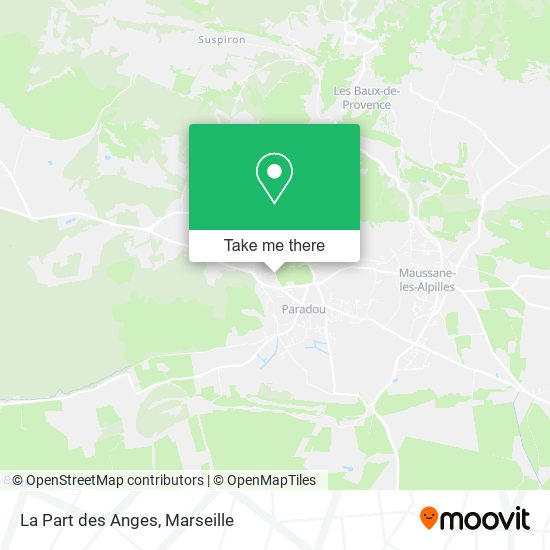 La Part des Anges map