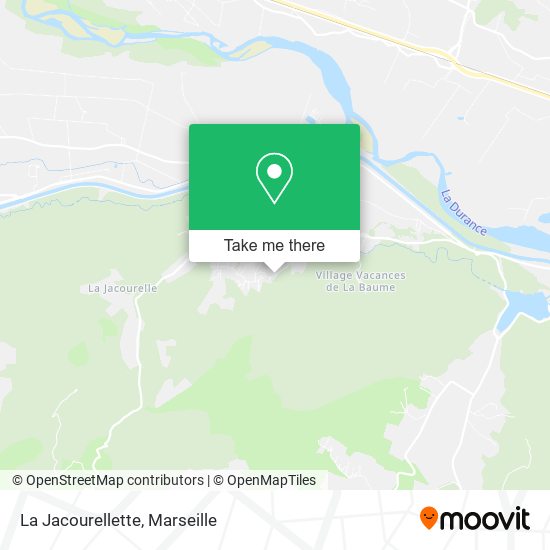 Mapa La Jacourellette