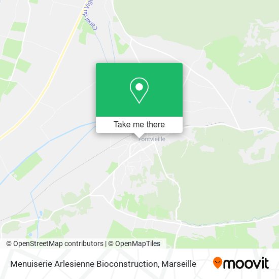 Mapa Menuiserie Arlesienne Bioconstruction