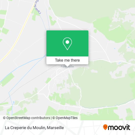 La Creperie du Moulin map