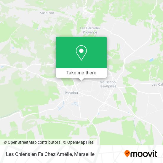 Les Chiens en Fa Chez Amélie map