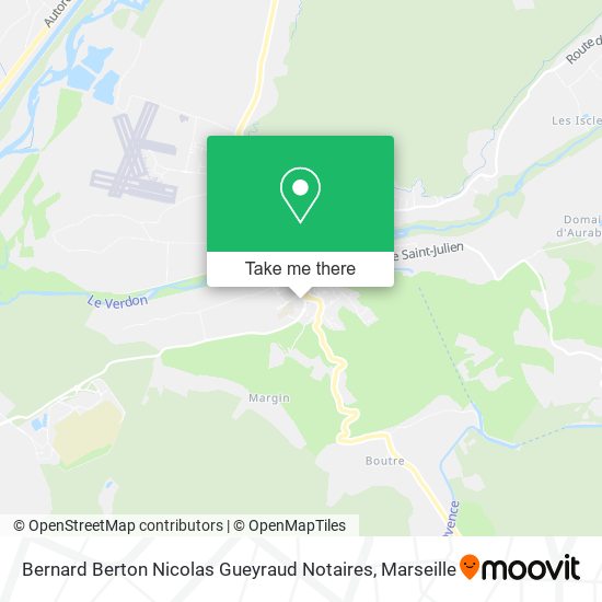 Bernard Berton Nicolas Gueyraud Notaires map