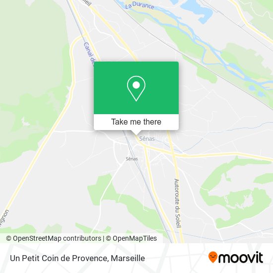 Un Petit Coin de Provence map