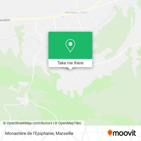 Monastère de l'Epiphanie map