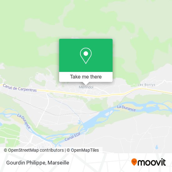 Gourdin Philippe map