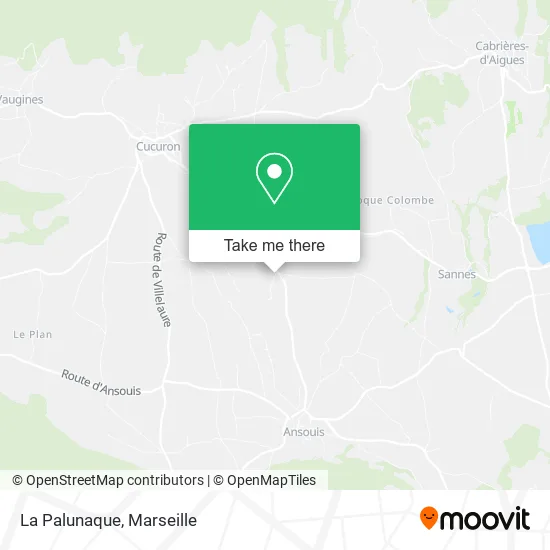 La Palunaque map