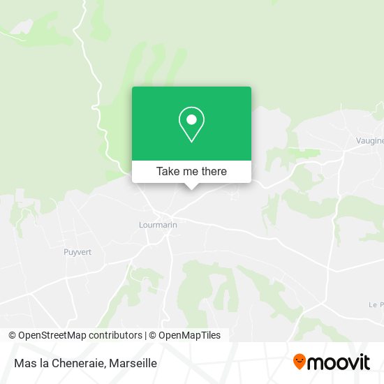 Mas la Cheneraie map