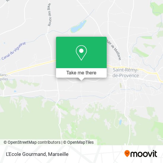 L'Ecole Gourmand map