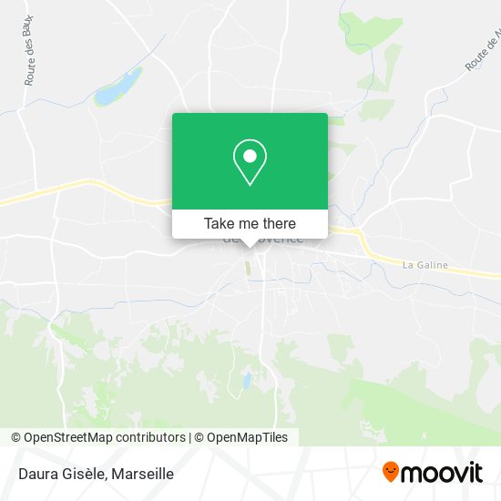 Daura Gisèle map