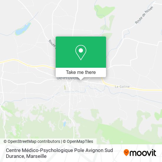 Centre Médico-Psychologique Pole Avignon Sud Durance map