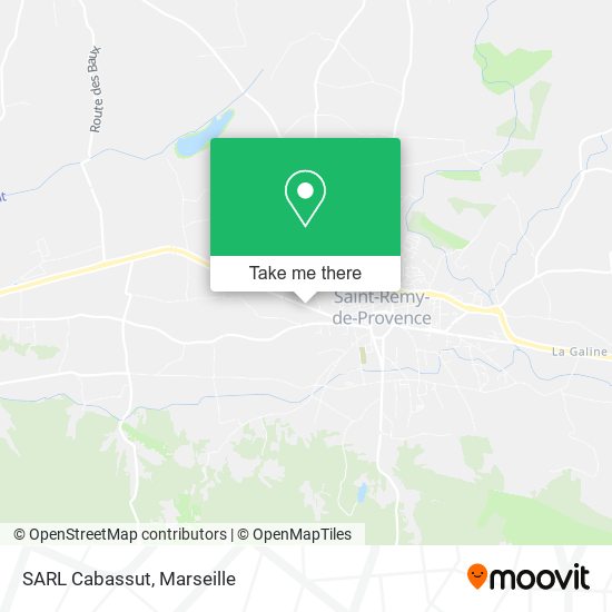 SARL Cabassut map